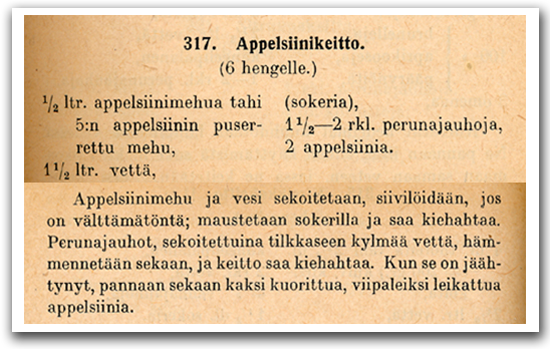 appelsiinikeitto